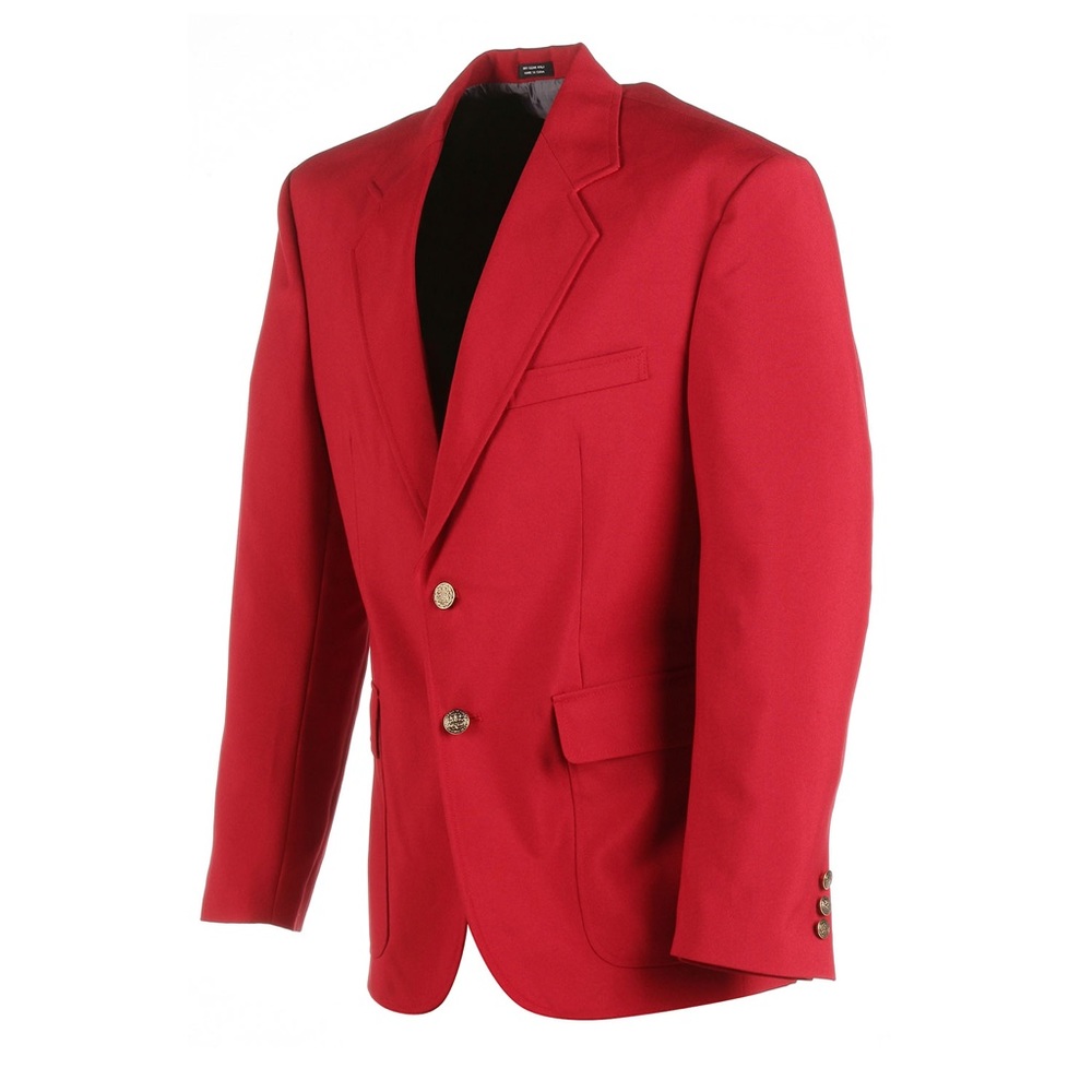 EDWARDS MEN'S VALUE POLYESTER BLAZER-RED